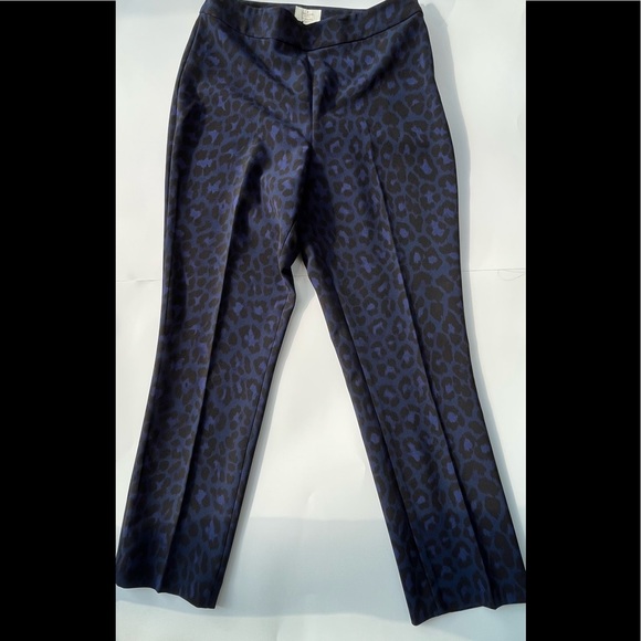 kate spade Pants - Kate Spade Blue Tone leopard-print dress pant